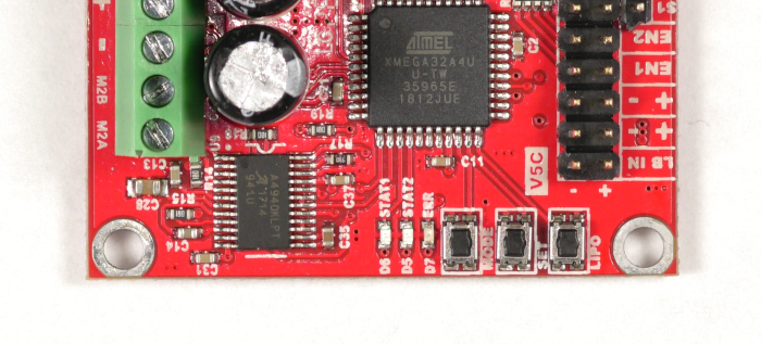 Using Buttons to Configure a RoboClaw