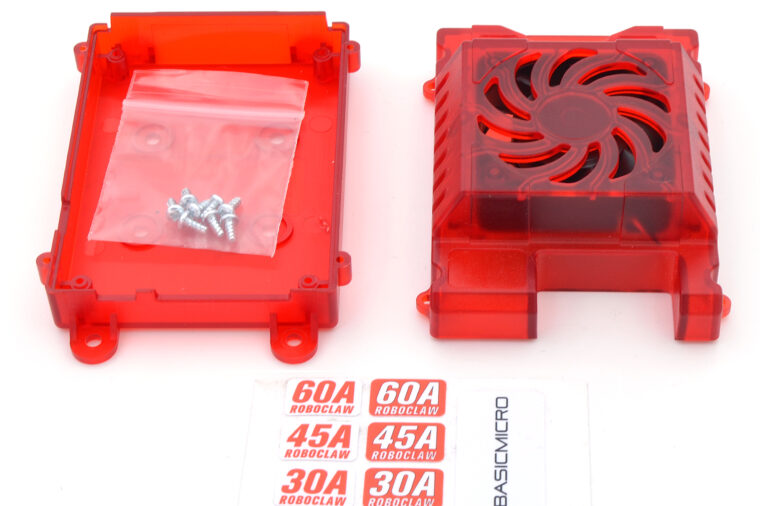 Installing the RoboClaw Case and Fan