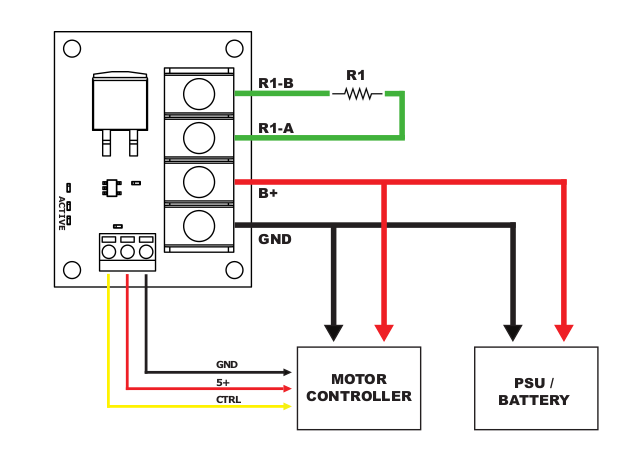 Using a Voltage Clamp with RoboClaw